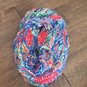 Lilly Pulitzer infinity scarf